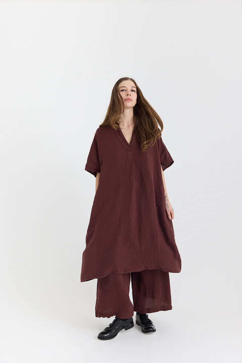 Eugenie Dress - Light Weight Linen