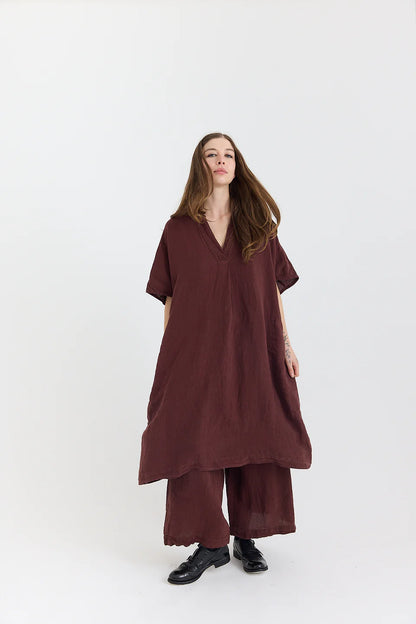 Eugenie Dress - Light Weight Linen