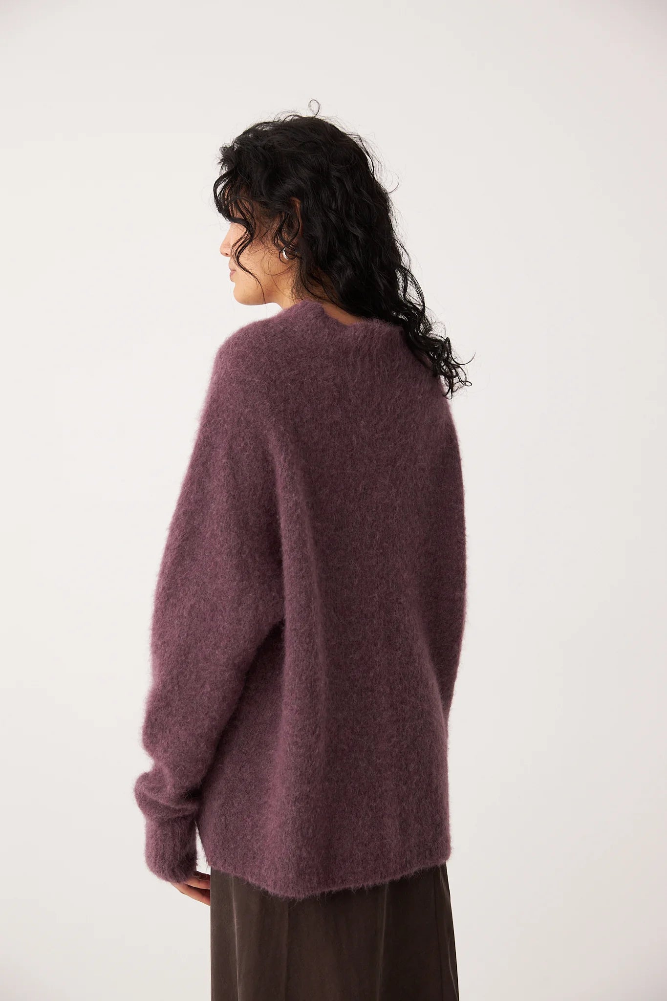 Campfire Raglan Knit Petite- Orchid