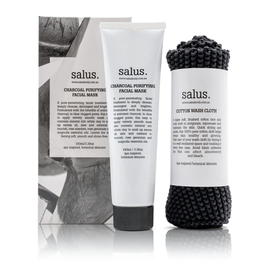 Charcoal Purifying Facial Mask Set