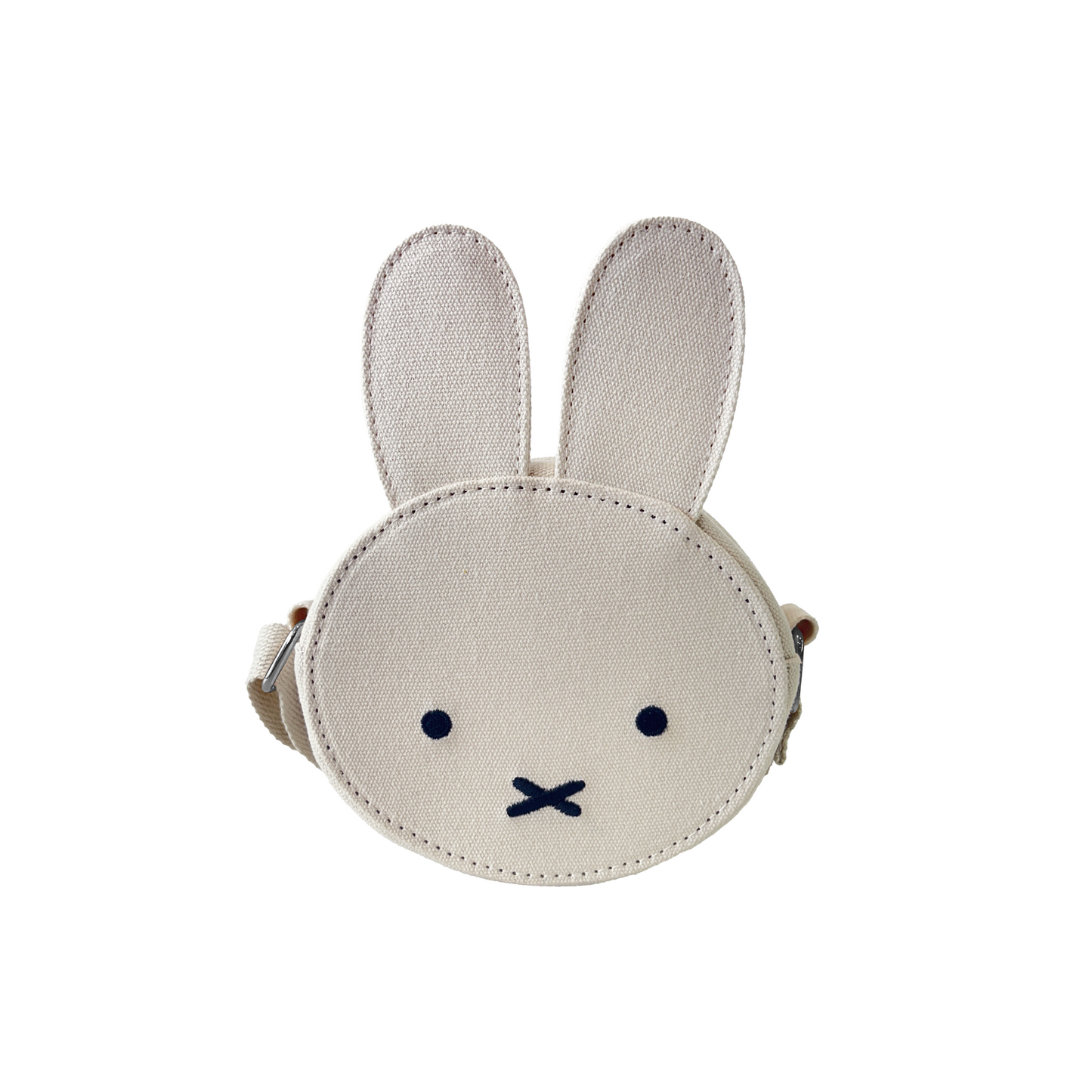 Miffy Canvas Ears Crossbody Bag (S) - Offwhite