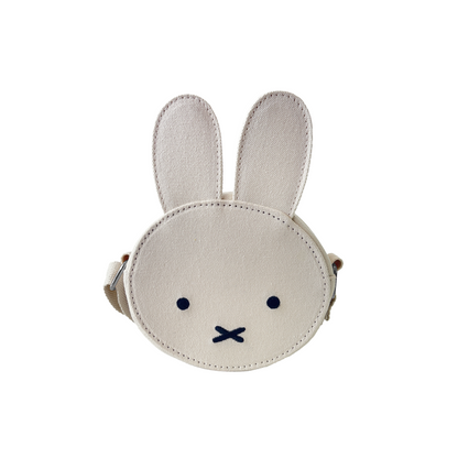 Miffy Canvas Ears Crossbody Bag (S) - Offwhite