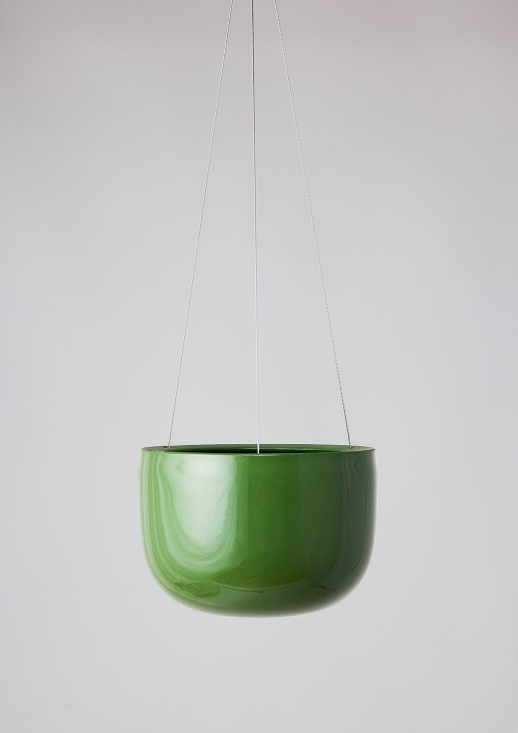 Glazed Earth Hanging Planter