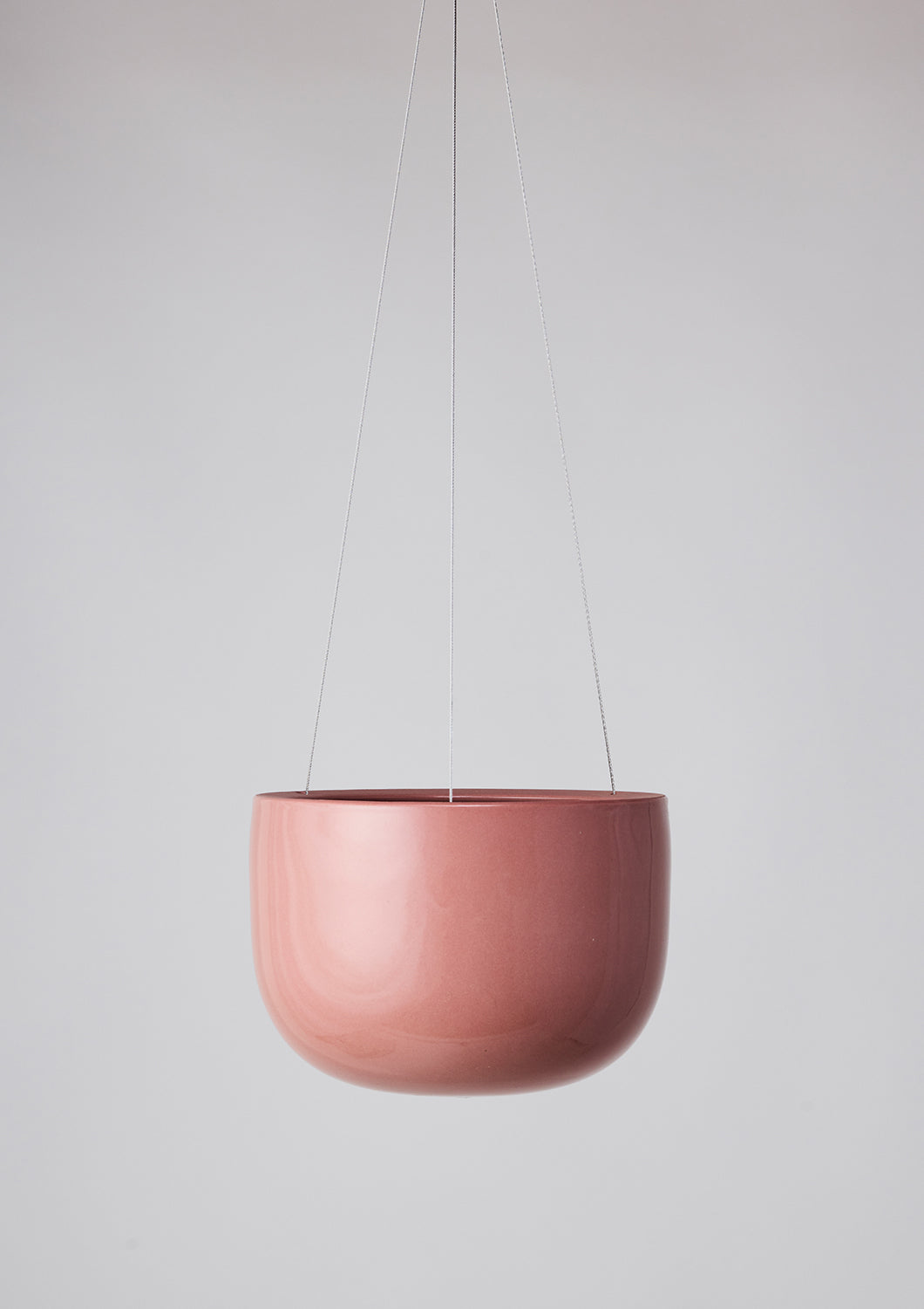 Glazed Earth Hanging Planter