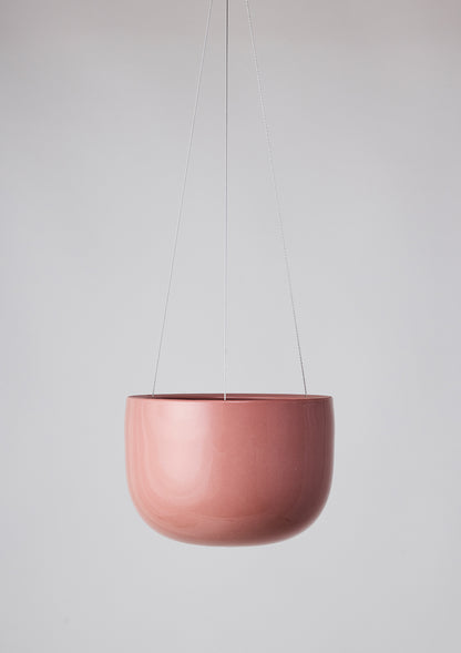 Glazed Earth Hanging Planter