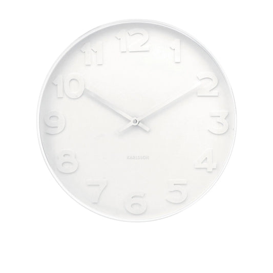 Mr White Wall Clock