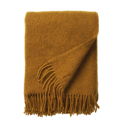 Gotland Wool Blanket | Caramel
