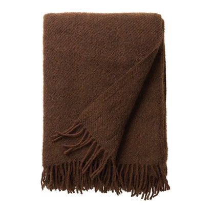 Gotland Wool Blanket | Walnut
