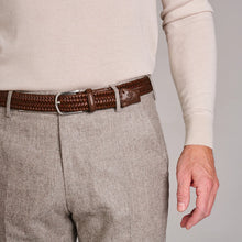 Load image into Gallery viewer, La Boucle stretch Leather Mono Belt
