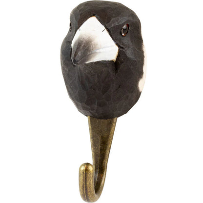 Hand Carved Kookaburra Hook