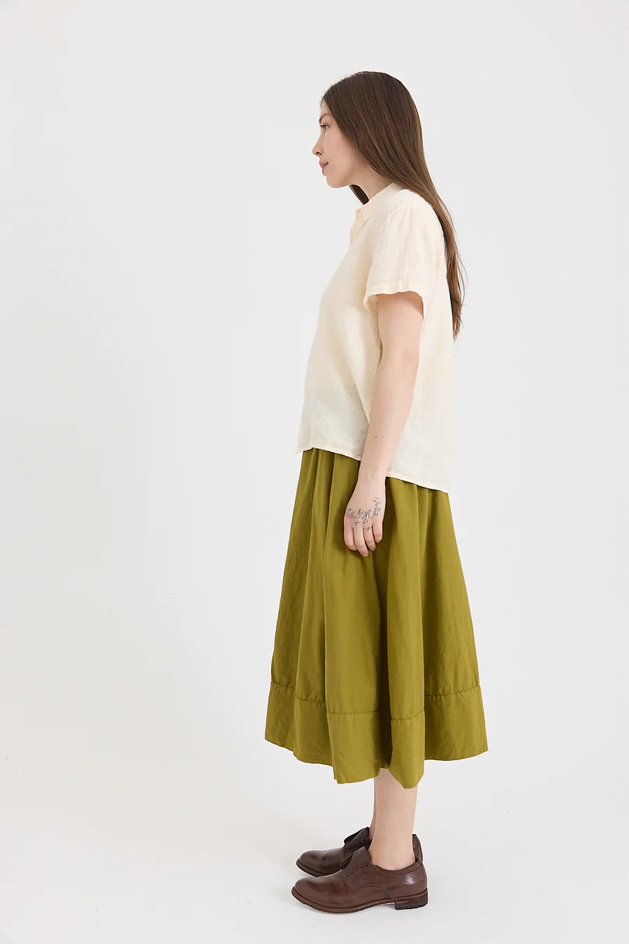 Cliff Shirt in Light Linen