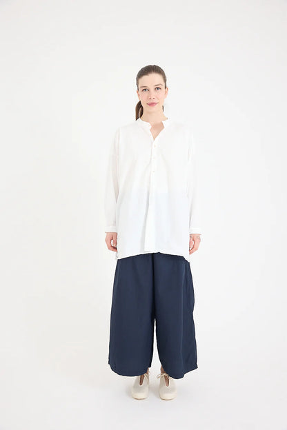 Coal Miners Shirt in Cotton Poplin