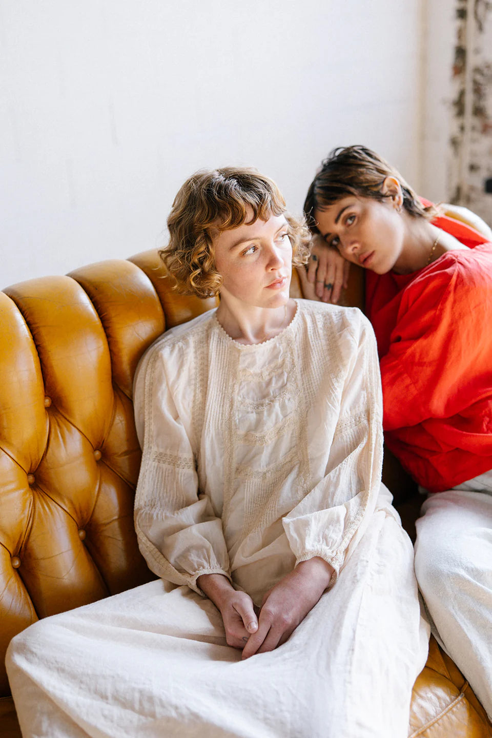 Alice Lace Blouse in Cotton Lace