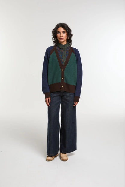 Claude Enigme night blue - cardigan