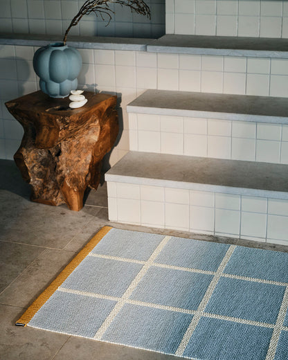 CRISS POP Blue Fog - Runner Rug
