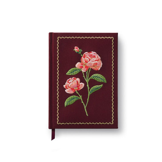 Embroidered journal