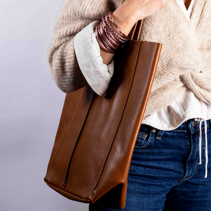 Tote Bag Leather - Large