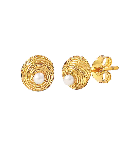 Shelly Mini Earrings | Gold