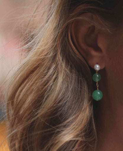 Mia earrings | Gold