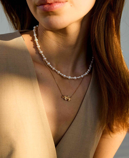 Audrey Necklace | Gold