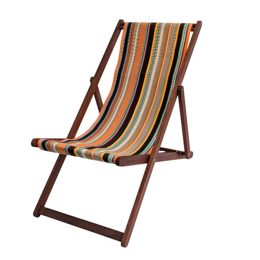 Hardwood Deckchair - Cotton