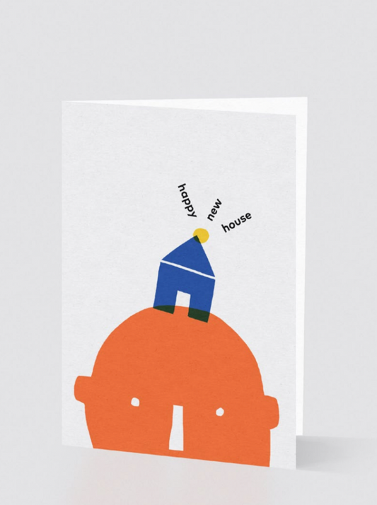 Happy New House Card