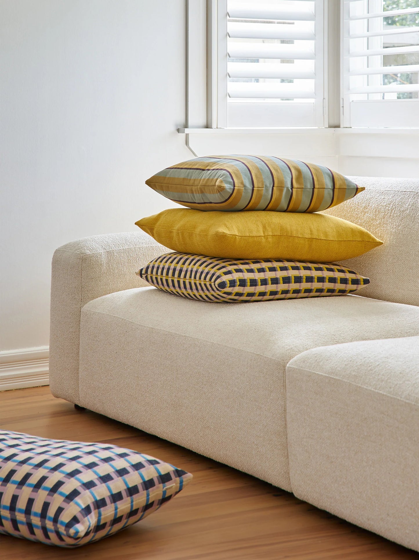 Basque Woven Cushion Cover