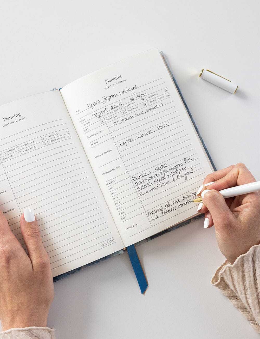 Travel Planner Journal