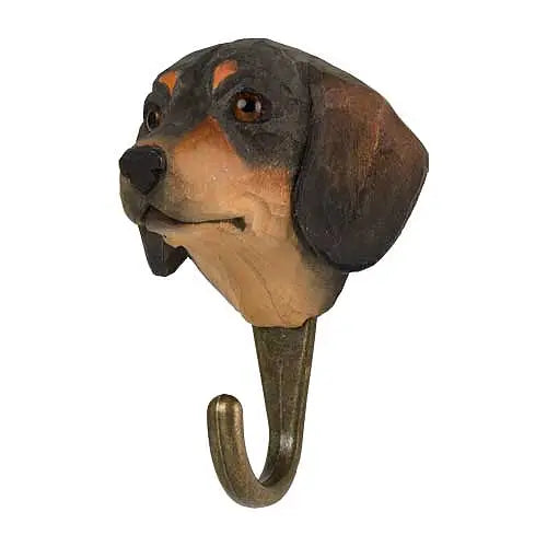 Hand Carved Animal Hook