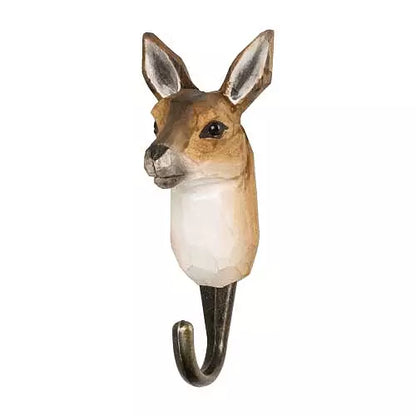 Hand Carved Animal Hook