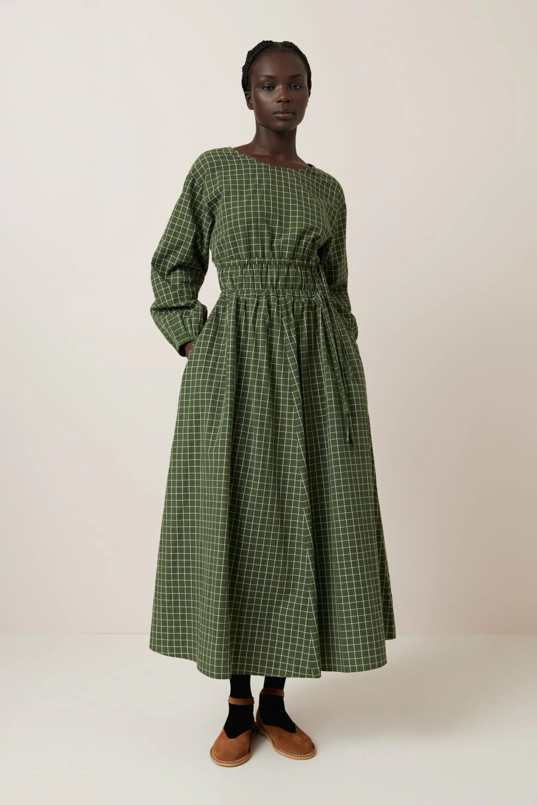 Aspen Dress | Forest Grid