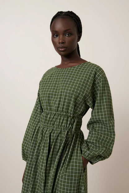 Aspen Dress | Forest Grid