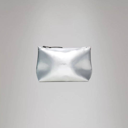 Waterproof Cosmetic Bag | Silver