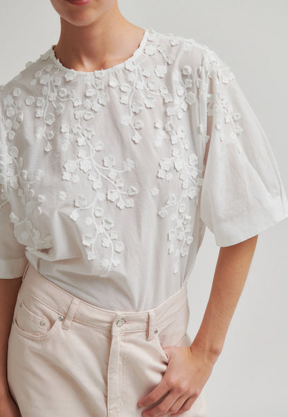 FARROW - Blouse - white