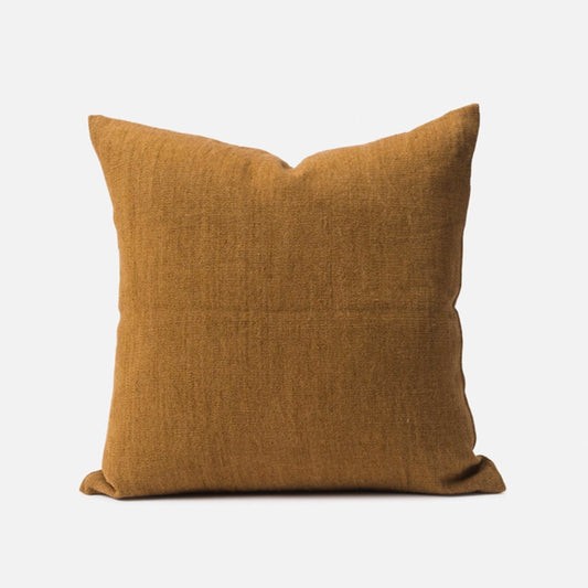 Heavy Linen Jute Cushion Cover | Masala