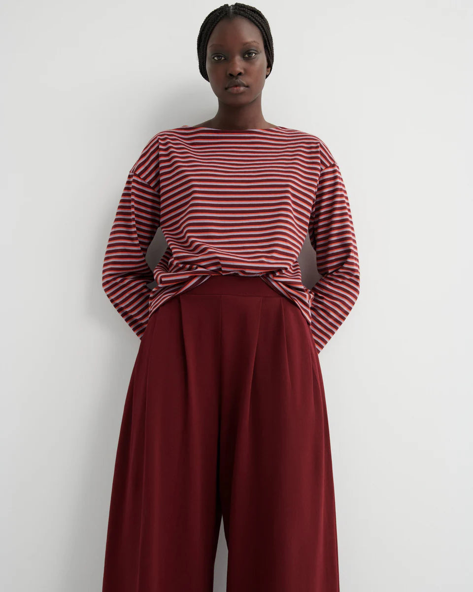 Drape Pant - Maroon