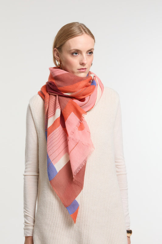 Pink Petra Scarf
