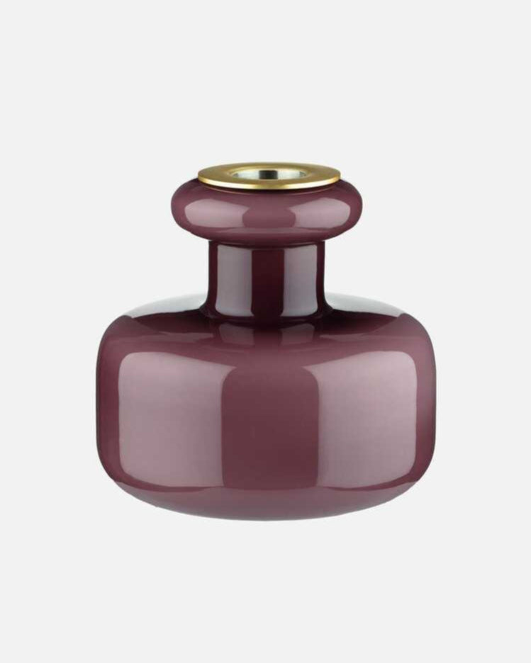Puteli Candle Holder | Dark Wine