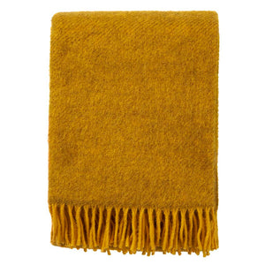 Gotland Wool Throw | Yellow