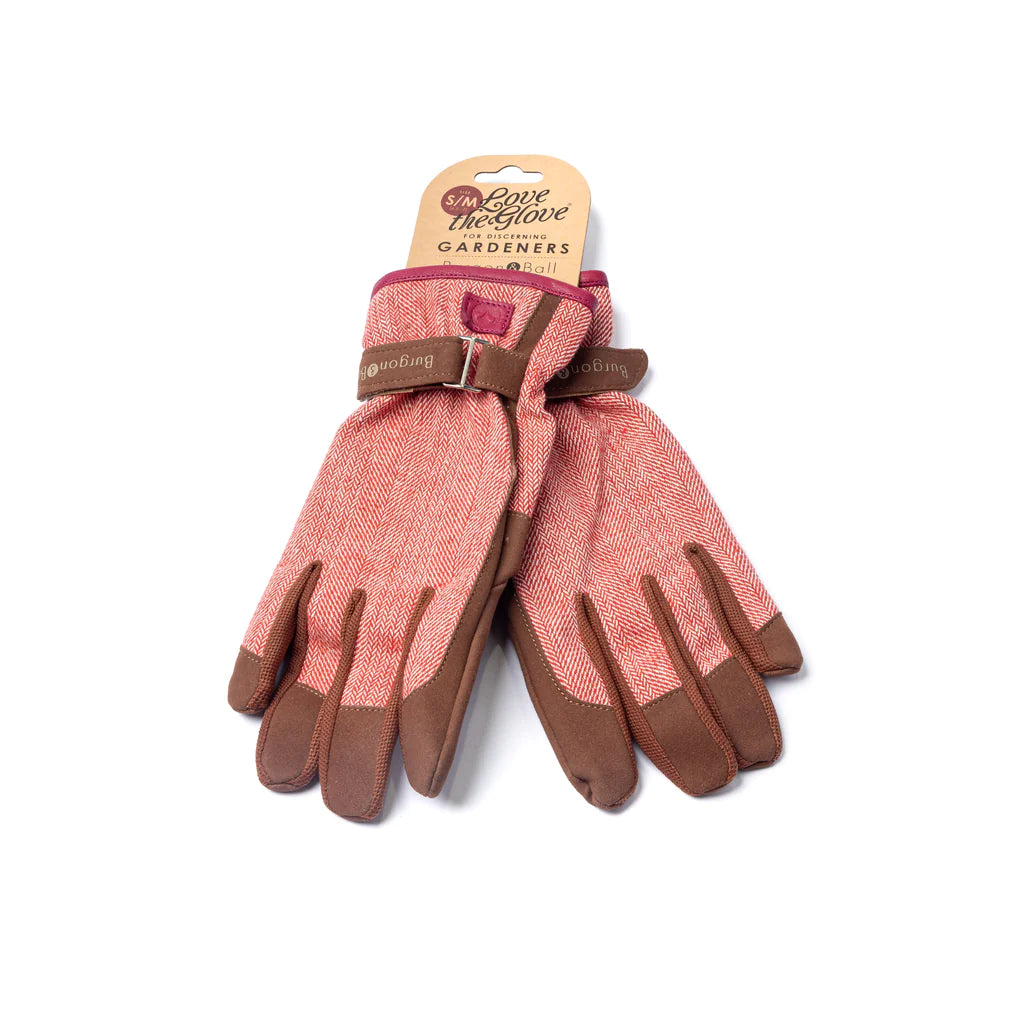 Gardening Glove | Red Tweed