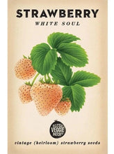 Load image into Gallery viewer, Strawberry &quot;White Soul&quot; HEIRLOOM SEEDS
