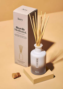 HEAVILY MEDITATED REED DIFFUSER - FRANKINCENSE PATCHOULI AND THYME