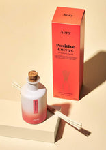 Load image into Gallery viewer, POSITIVE ENERGY REED DIFFUSER - PINK GRAPEFRUIT VETIVER AND MINT
