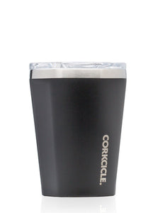 Classic Tumbler 355ml - Matt Black Insulated Stainless Steel Cup