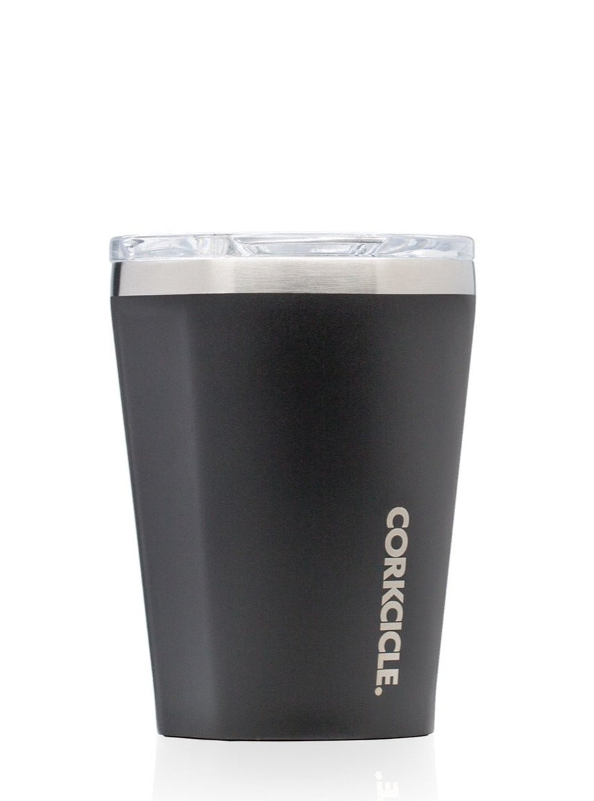 Classic Tumbler 355ml - Matt Black Insulated Stainless Steel Cup