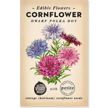 Load image into Gallery viewer, CORNFLOWER &quot;POLKA DOT&quot; HEIRLOOM SEEDS
