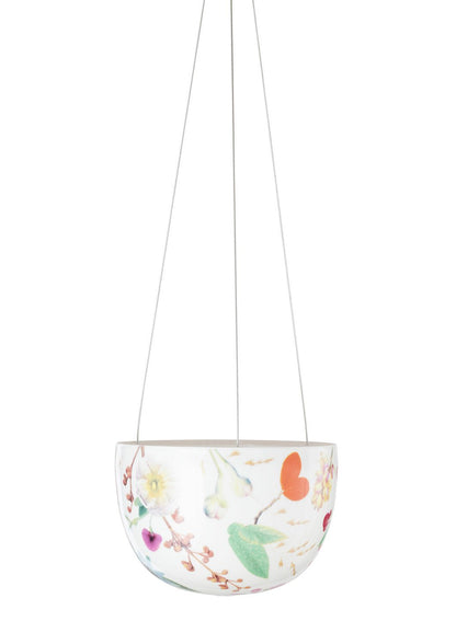Spring Flowers Hanging Planter
