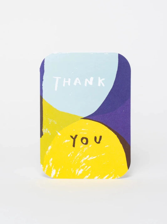 Colour Study Thank You Card