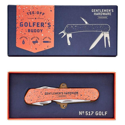 Golfers Buddy | Gold Multi-tool