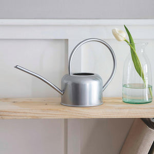 Watering Can in Galvanised Steel
